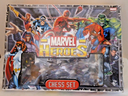 Marvel heroes set - marvel, scacchi