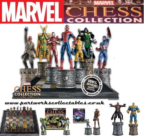 Eaglemoss marvel chess - eaglemoss,
