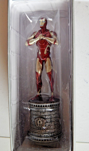 Eaglemoss marvel scacchi iron - marvel,