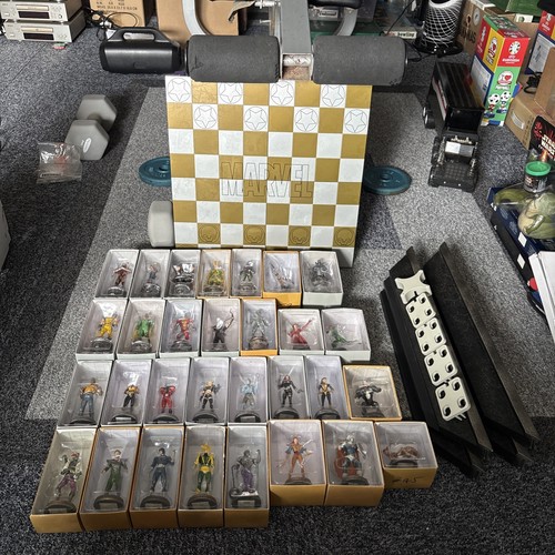 Set scacchi marvel eaglemoss - set,