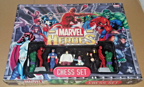 Marvel heroes set scacchi - heroes,